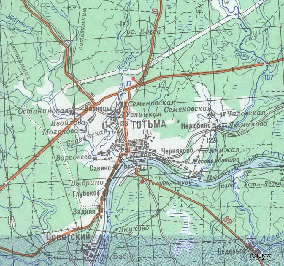 Топографические Карты Искитимского Района